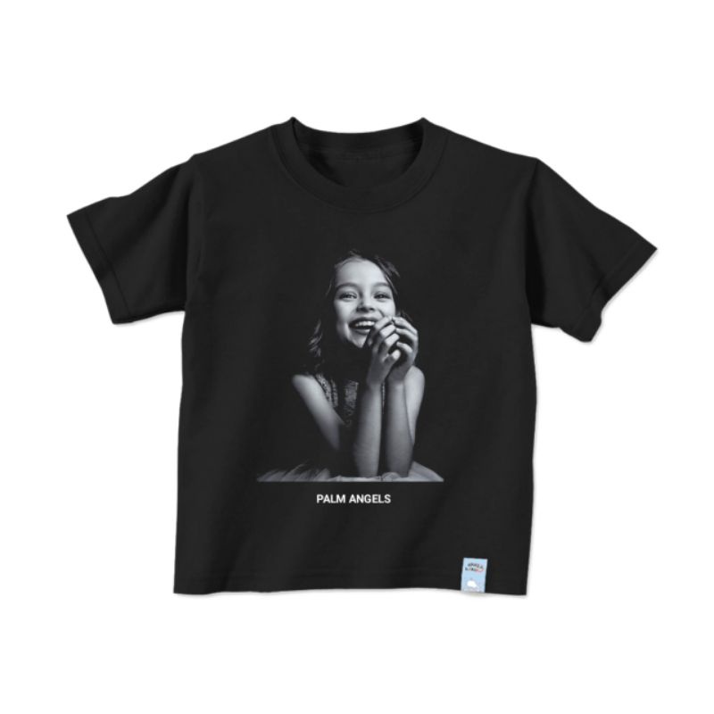 KAOS ANAK ACME DE LA VIE | PALM ANGELS | FACEBOX | BAJU TSHIRT HITAM KAOS OVERSIZE LOKAL KAOS ANAK L