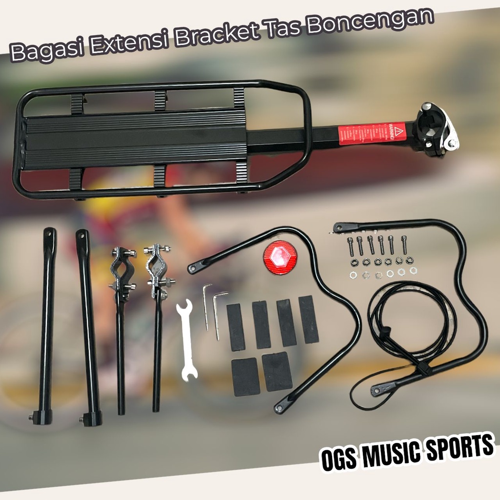 Rak Bagasi Panier Sepeda MTB Touring XLR8