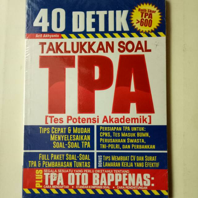 Pdf Soal Tpa Pdf Fathur Rasyid Academia Edu