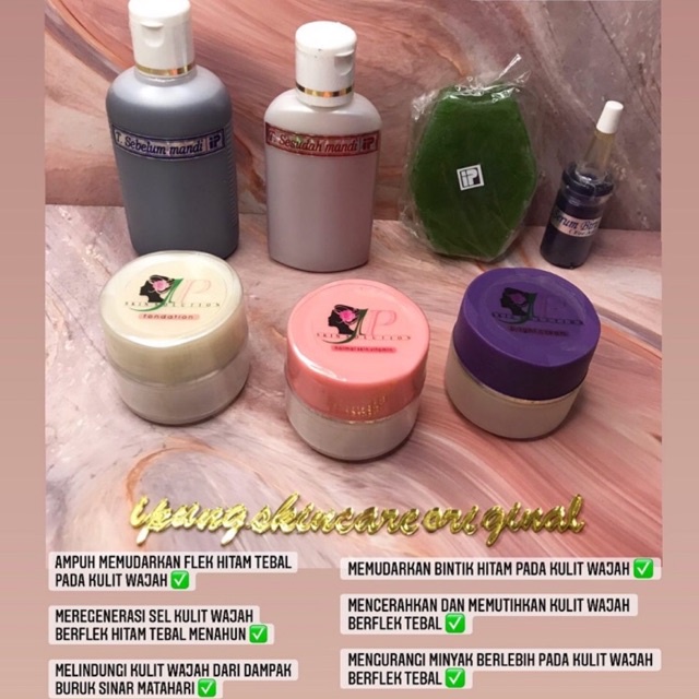 [ORIGINAL] Paket Komplit Bright Cream iP/IPUNG Skincare Original
