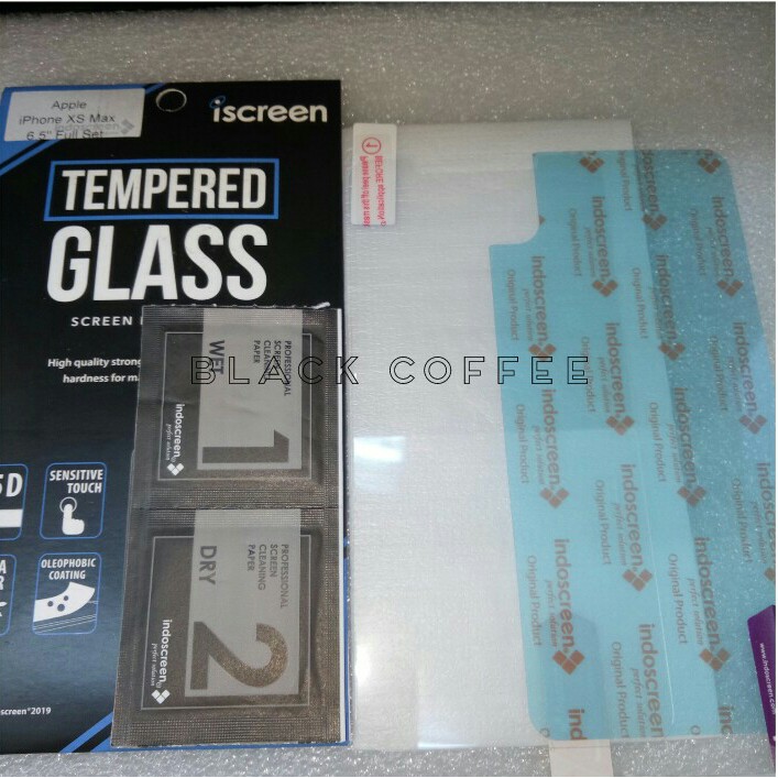 Tempered glass iPhone xs max tempered glass iScreen bening