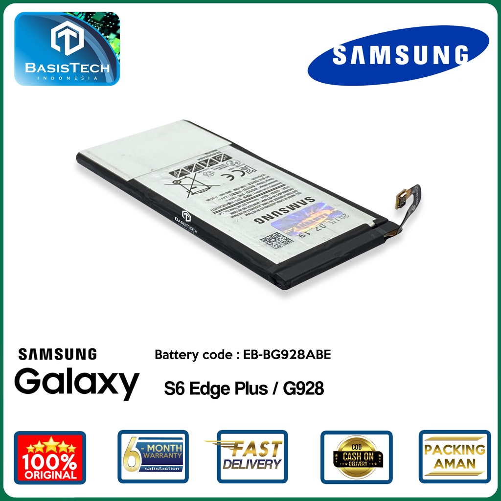 BATERAI SAMSUNG S6 EDGE PLUS - G928 - EB-BG928ABE - ORI