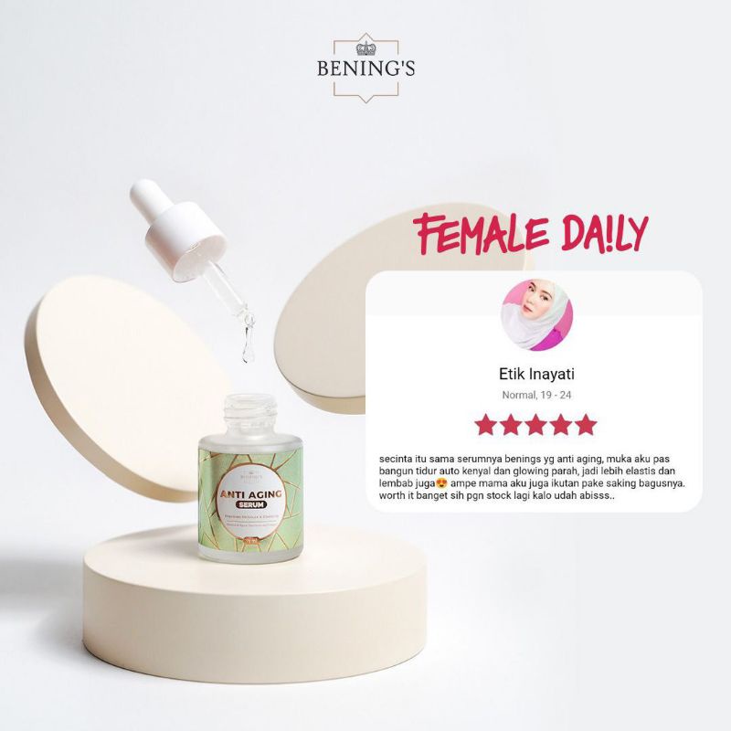 Serum Anti Aging Benings Indonesia | Bening's Clinic | Bening's
