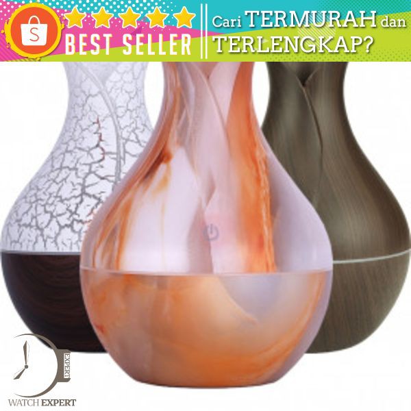 TaffwareUltrasonic Humidifier Aroma Essential Oil Diffuser 130ml - RJS21 - Marble White