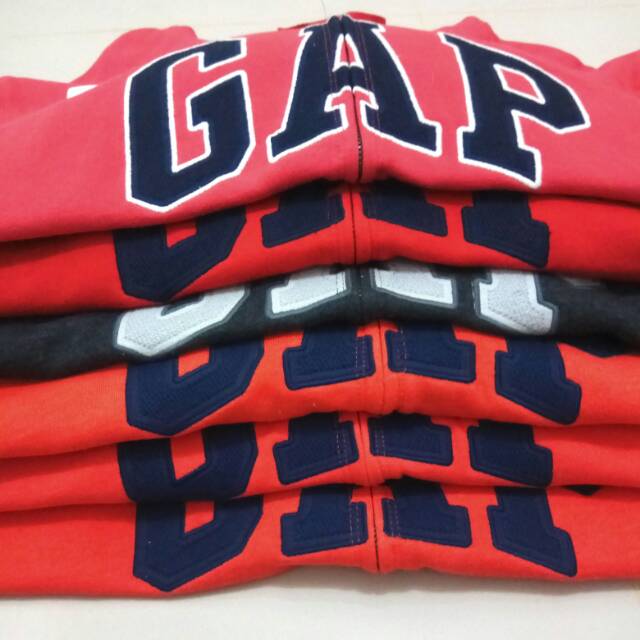 SIZE L Bandingkan kualitas jahitan sisa eksport zip Hoodie GAP Baru Original Pria Wanita