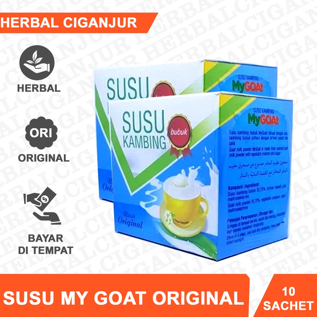 Susu Kambing Ettawa MY GOAT Original Isi 10 Sachet