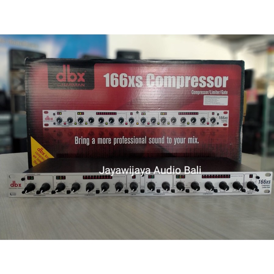 DBX 166XS Compressor Original ( Tanyakan Stok Terlebih Dahulu )