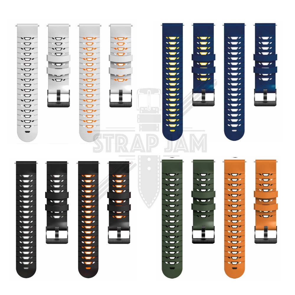 GTO 20mm Strap Amazfit GTS 3 - Tali Jam Tangan Rubber Silikon Sporty