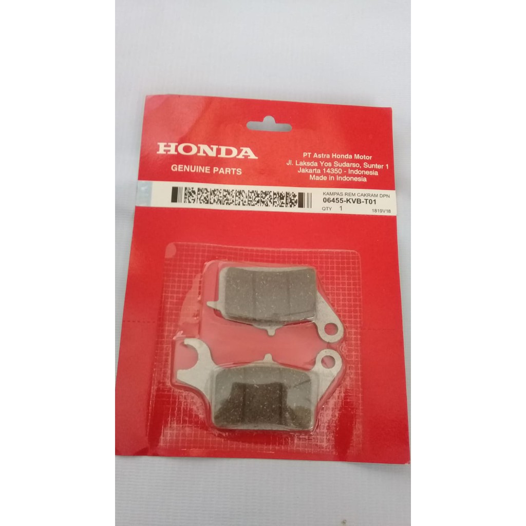 Kanvas Depan Rem Honda Vario dan Beat