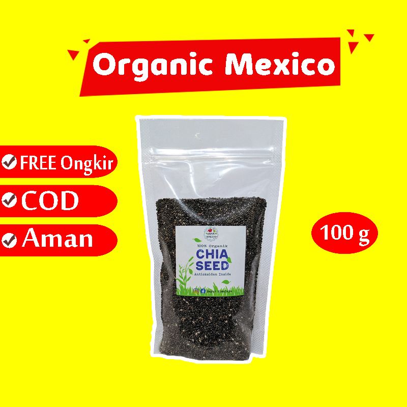 

CHIA SEED 100GR ORGANIK CIA SEEDS ORGANIC HITAM ASLI 100 GR BIJI CHEA BLACK CIASEED ORI SHEED CHEASEEDS CHIASEED SED PAKET JSR DETOX DETOKS UNTUK DIET ZAIDUL AKBAR PERU GRAM NATURAL 1KG 1 KG 250 PREMIUM GARAM HIMALAYA PINK SALT HIMALAYAN