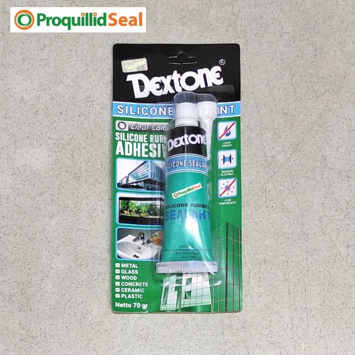 Lem Lem Karet Silikon Bening Silen Dextone Clear Silicone Rubber Sealant