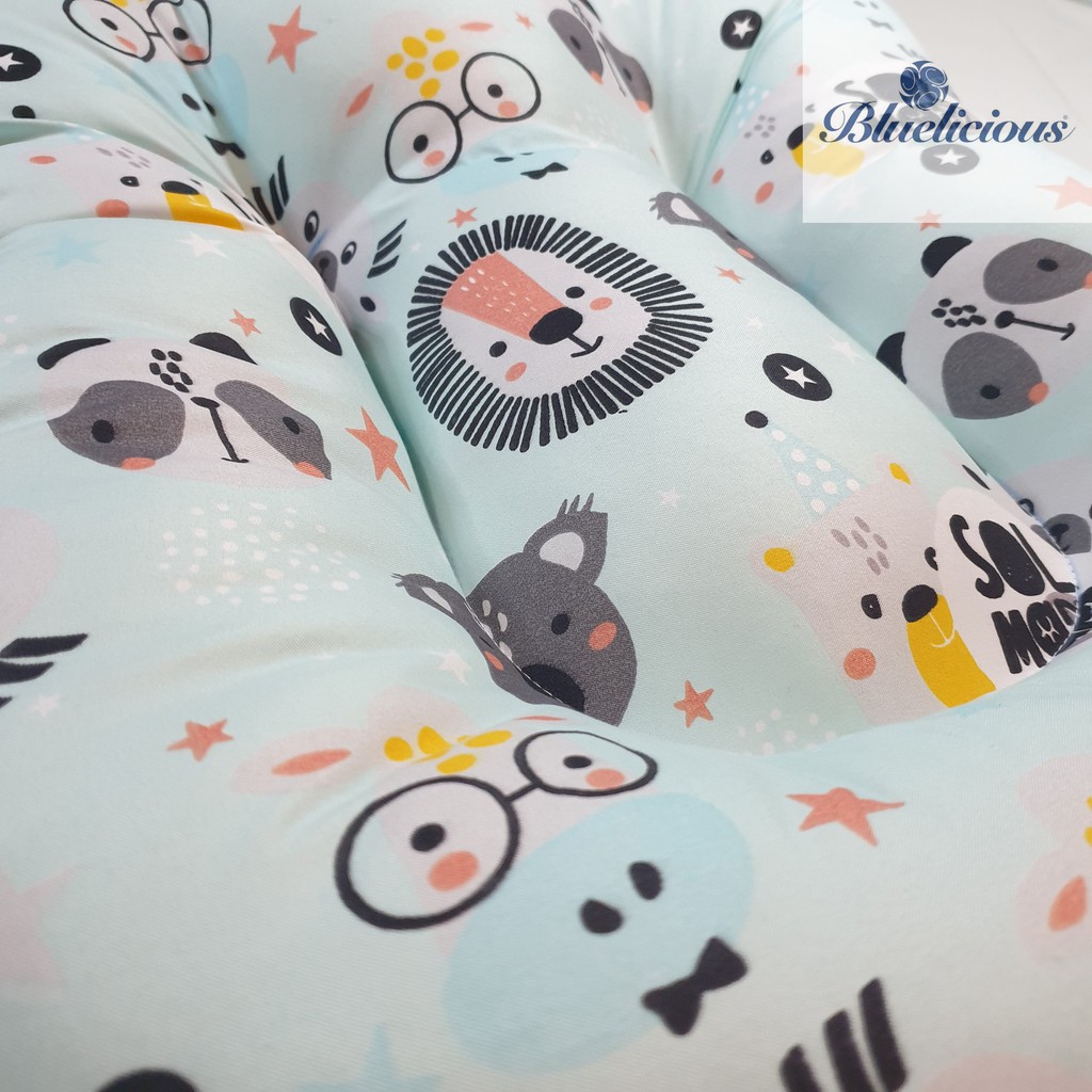 Set Sofa Bayi - Baby Lounger - Motif Animal Lucu