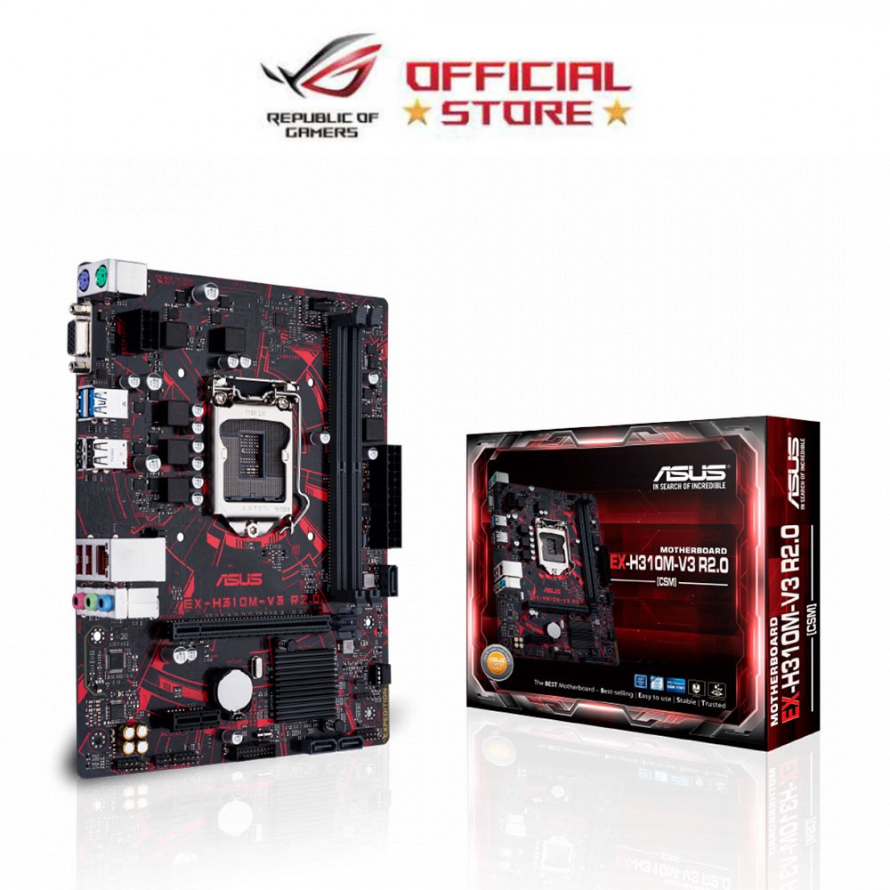 ASUS EX-H310M-V3 Intel LGA1151 H310 DDR4 - Motherboard