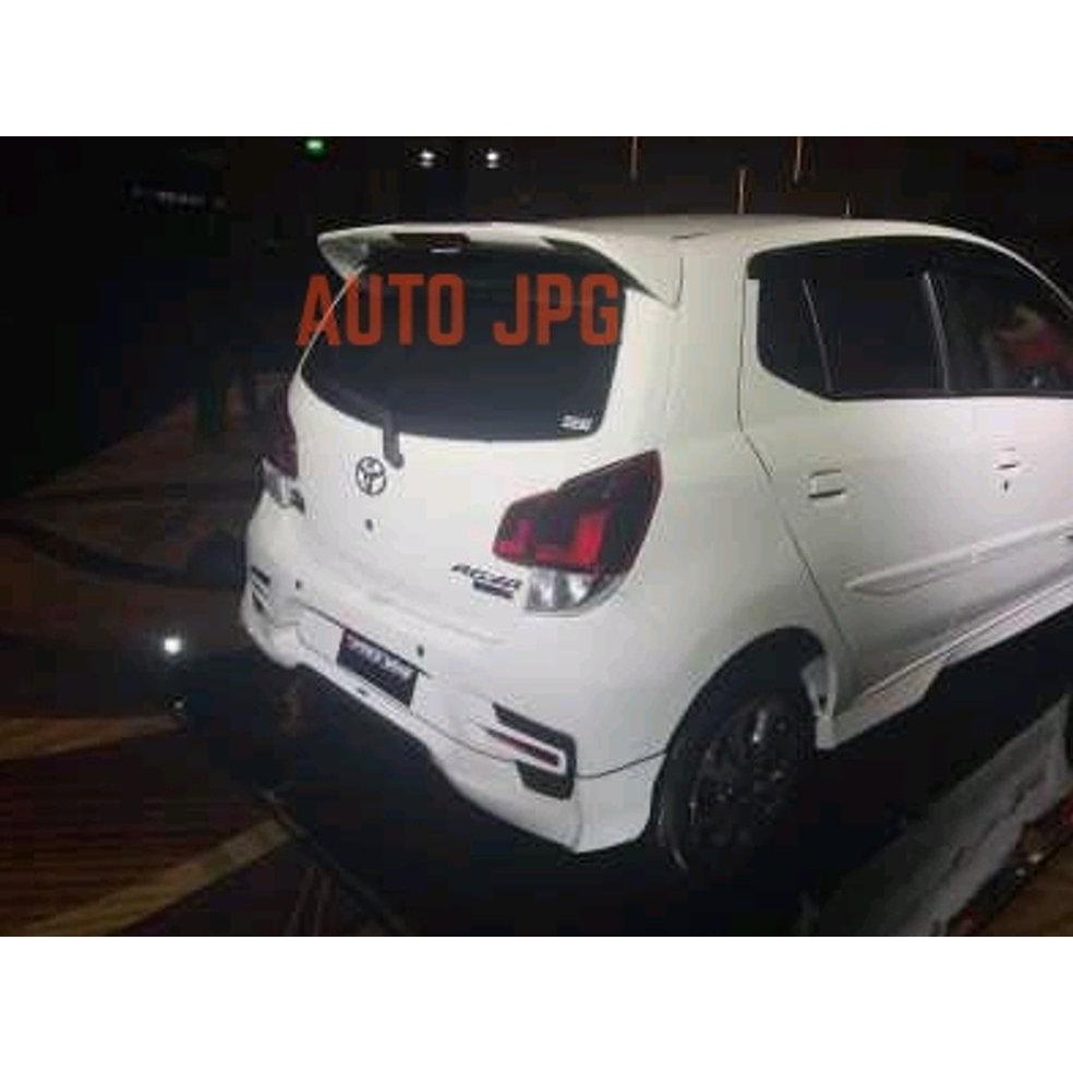 SPOILER AGYA TRD 2018 MENTAH MURAH