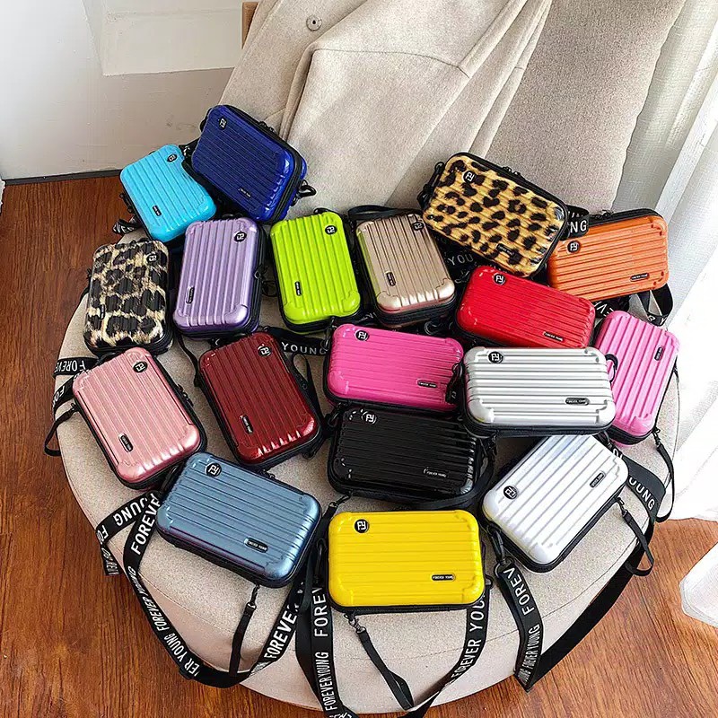 NEW !!! 43V32 Y0VNG K0PP3RR TAS SELEMPANG MINI Tas Selempang Wanita Sling Bag Shoulder Bag Wanita Tas Import tas premium Tas Wanita Branded Tas Kekinian  tas wanita tas selempang tas wanita import Tas Wanita Murah