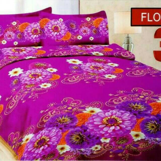 Sprei bonita uk 180x200 bantal 4