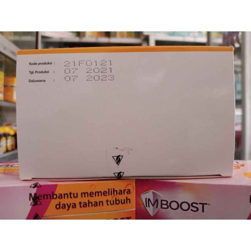 IMBOOST EFFERVESCENT BOX Isi 10 Strip @2Tablet