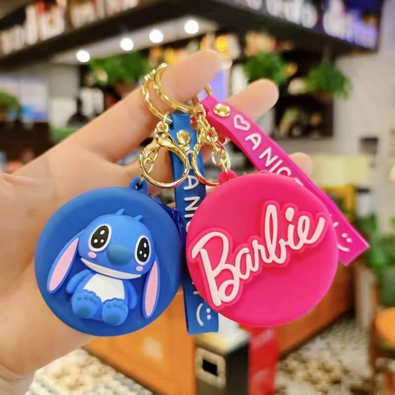 LARISTERUS79 DOMPET EARPHONE JELLY gantungan kunci tempat tas pouch earphone handfree coin assesoris rubber silicon