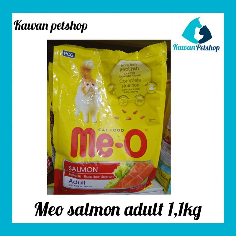 meo salmon adult frespack 1,1kg /makanan kucing meo adult salmon