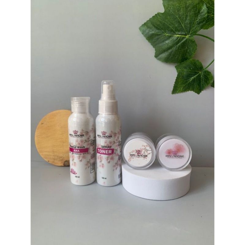 ratu skincare paket kulit normal organik