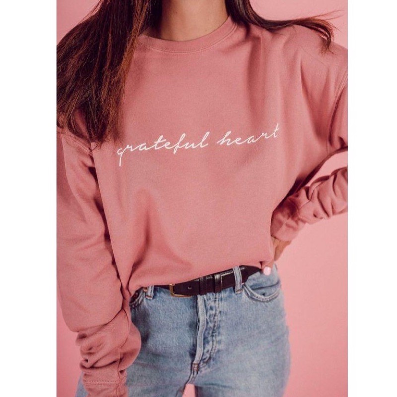 B.SWEATER GRATEFUL HEART SIZE M - XXXL