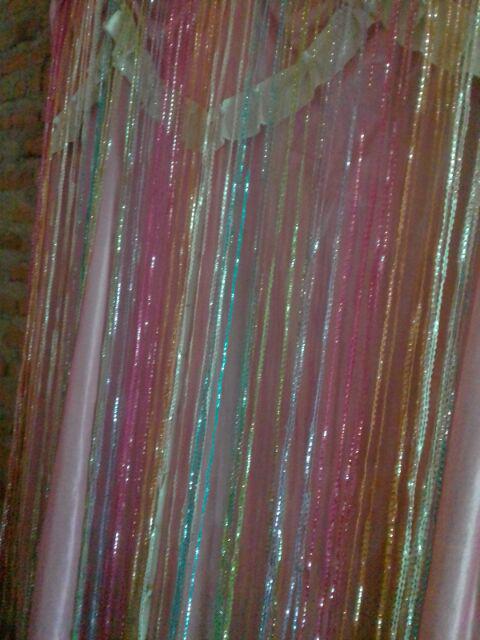 Tirai Gliter Pelangi