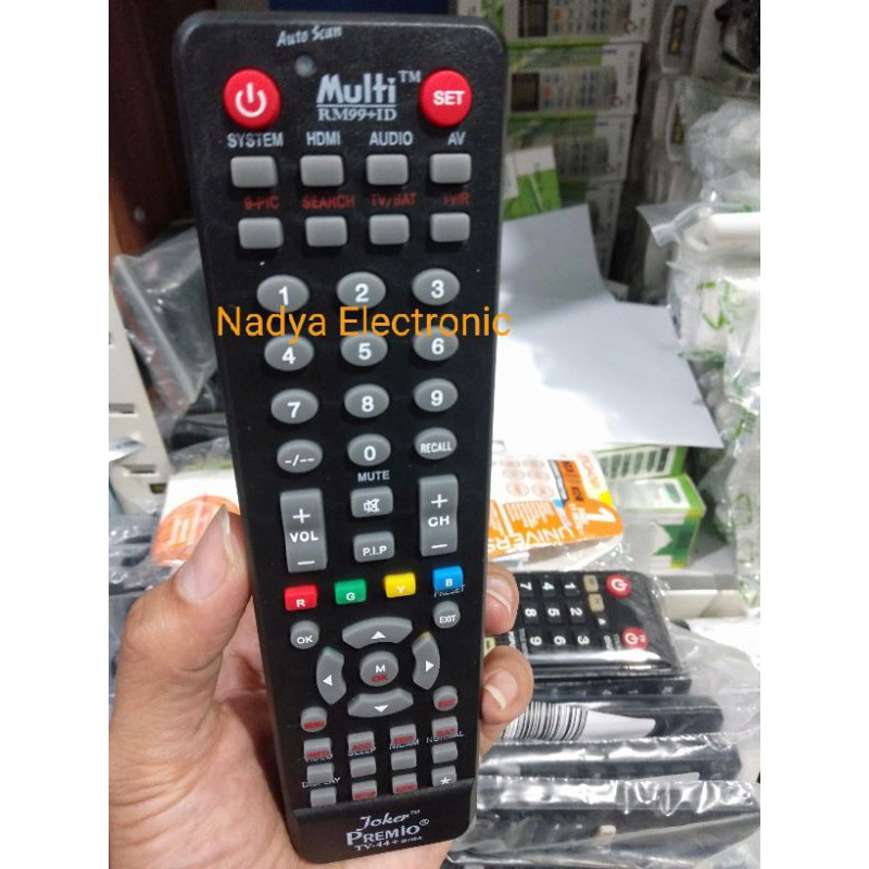 Remote Multi TV LED LCD Universal Kompatibel Mito dan Merek Lain