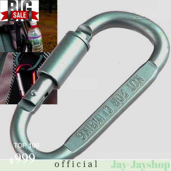 LIXADA Quickdraw Carabiner Gantungan Tas Aluminium - AT7600