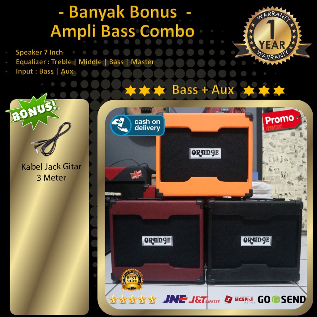 Ampli Bass Combo Murah Marshall Peavey - Orange - Blackstar - Laney - No Keyboard - Gitar