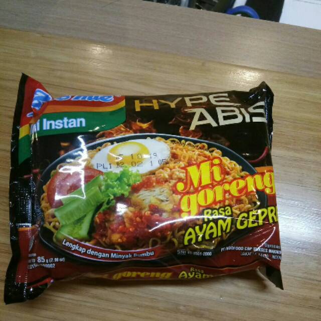 

Indomie ayam geprek