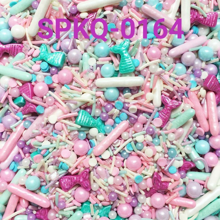 

SPKQ-0164 SPRINKLES SPRINKLE SPRINKEL 250GR EKOR DUYUNG WARNA PASTEL BEST SELLER