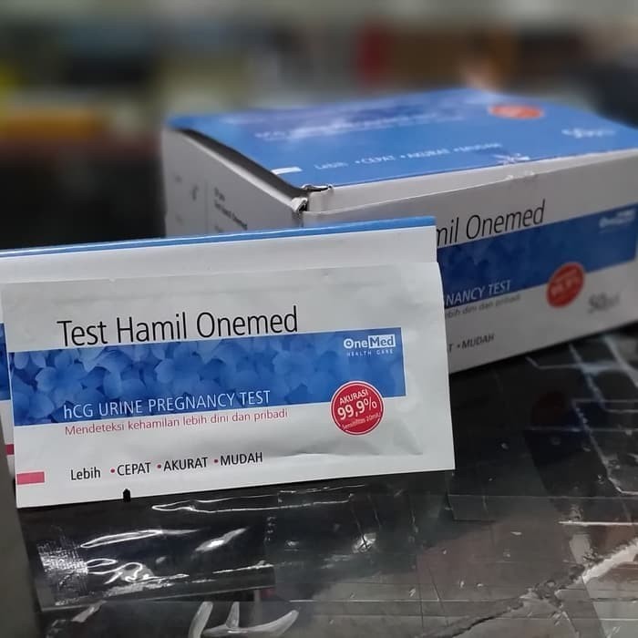 TERLARIS TEST PACK ALAT KEHAMILAN ONEMED TEST KEHAMILAN INSTANT ONEMED [1 box]-2
