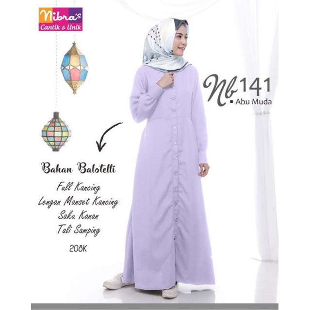 NIBRAS NB 141 GAMIS DEWASA