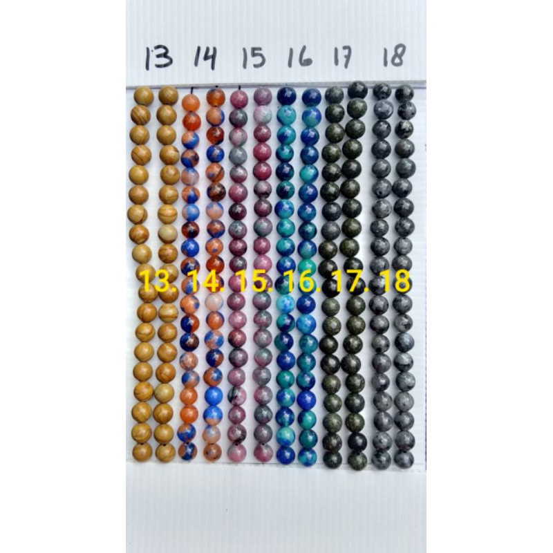 Grosir Batu alam 10mm Kuarsa bulat Alami