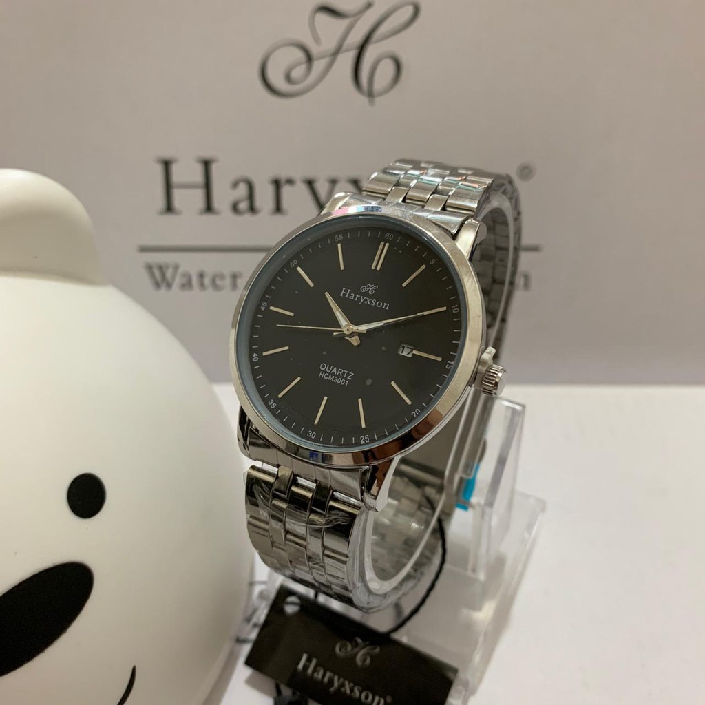 Jam Tangan Pria dan Wanita Haryxson Jam Tangan Mewah Jam Tangan Elegan Original Rantai Stainless