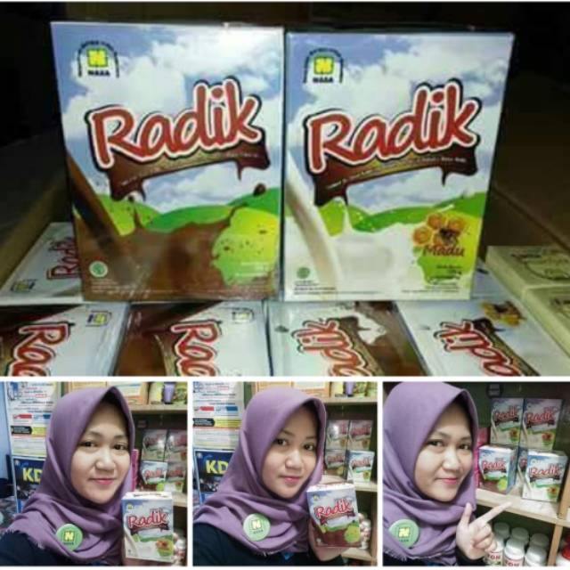 

Susu Kambing Radik Radix Nasa, Varian Rasa Cokelat Dan Madu