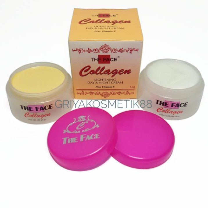 CREAM COLLAGEN THE FACE SIANG MALAM BPOM