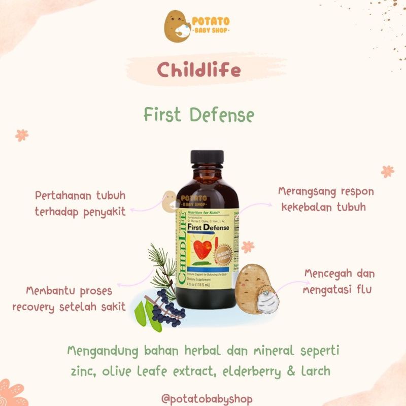 ChildLife First Defense - Vitamin Anak