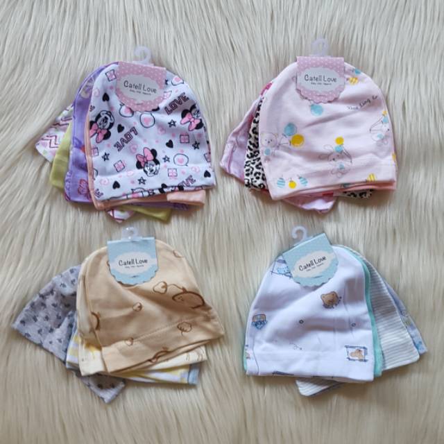 Topi NB 5in1 / Topi Bulat Bayi 5in1