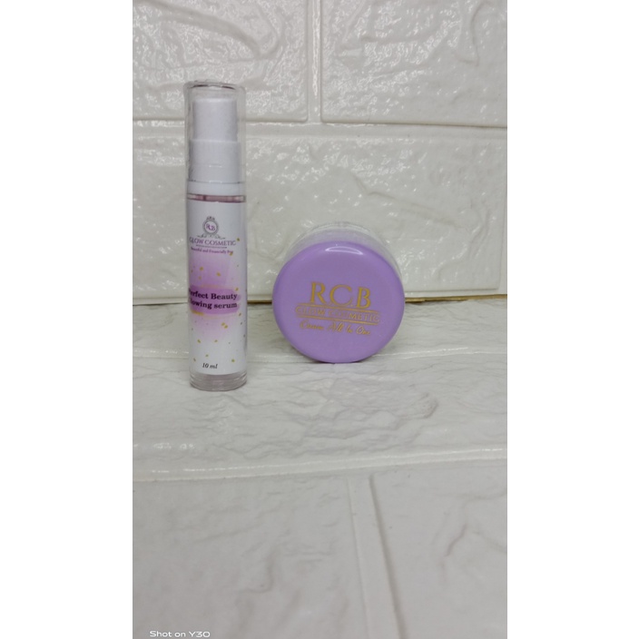 Cream all in one step 1 + serum glowing RCB GLOW COSMETIC