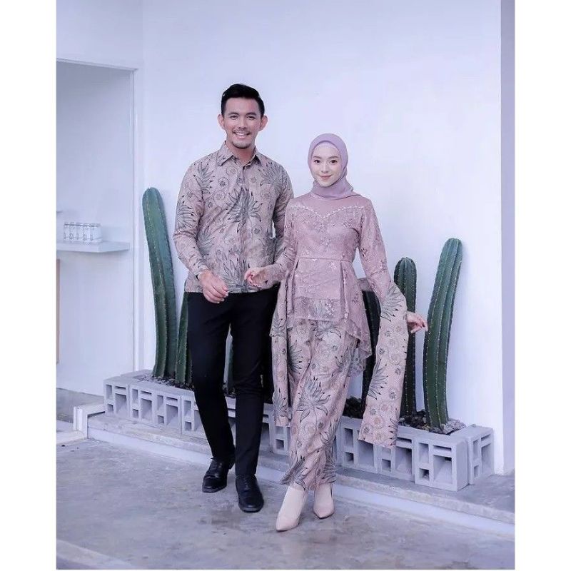 COUPLE DRESS BROKAT COUPLE BROKAT KONDANGAN COUPLE KEBAYA BROKAT