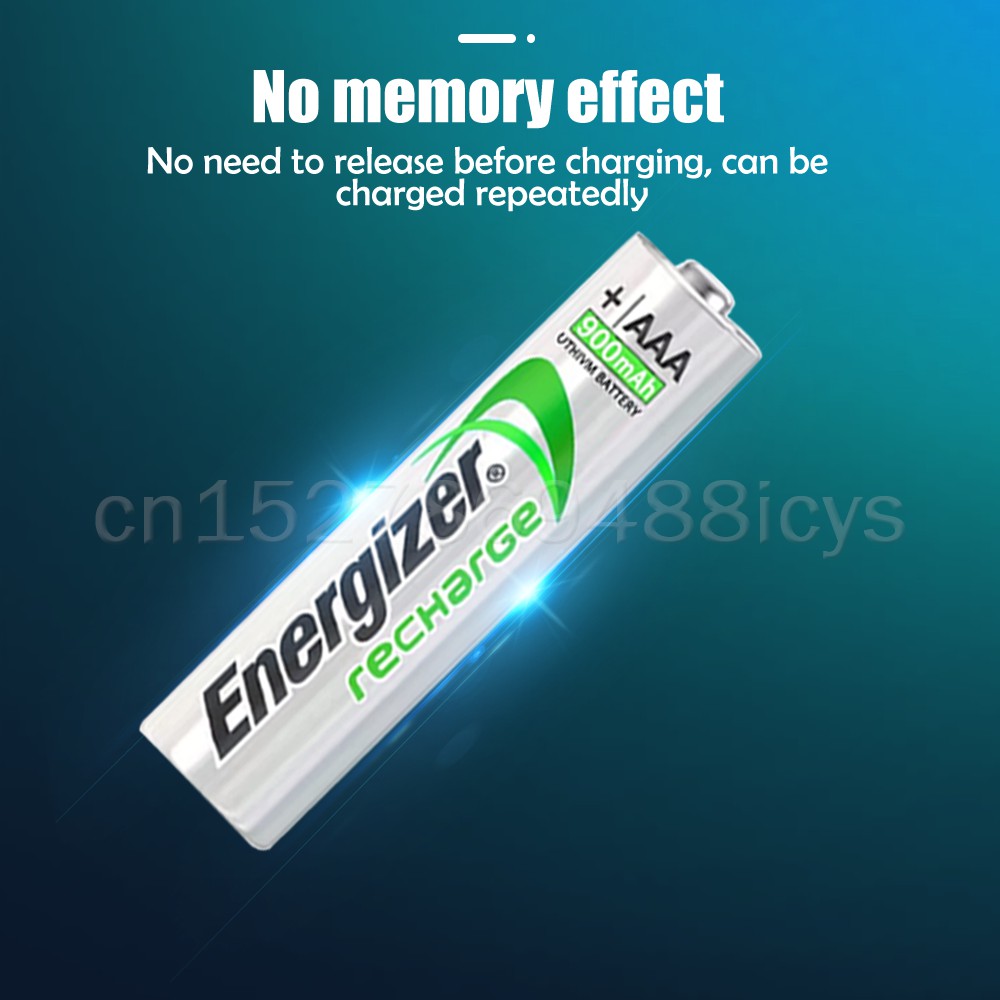 1-4PCS Energizer 1.2V 900mAh Ni-MH AAA Rechargeable Battery For Flashlight Mouse Camera Toy NIMH AAA