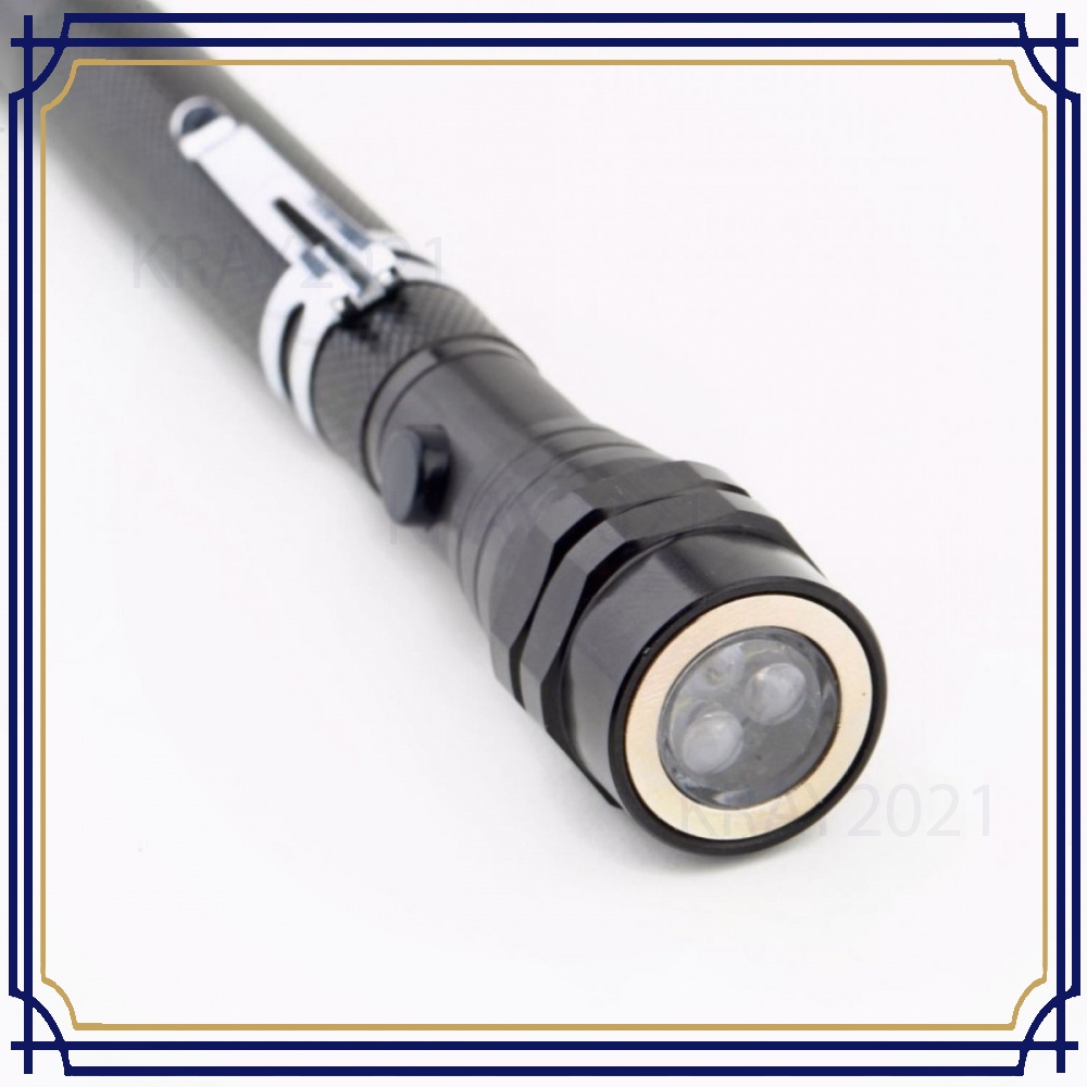 LED Telescopic Flexible Magnetic Pick Up Flashlight