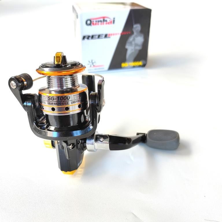 Reel Spinning Qunhai SG 1000 2000 3000 4000 Alumunium Spool reel kuat