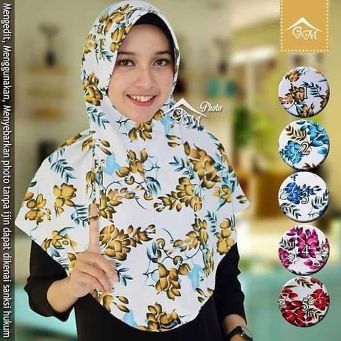 JILBAB LANGSUNG / INSTAN / SYRIA / BERGO SERUT TALI AMANDA MOTIF DAUN