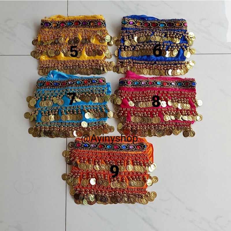 BEST SELLER!!Belly Dance Belt Brudu-India Dance-Zumba Dance