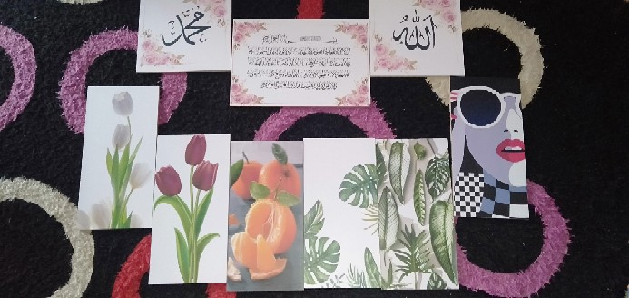 [bisa Cod] Hiasan Dinding Poster Kayu Walldecor Rumah Kamar Dapur Cafe Minimalis Motif Bunga - Flr13