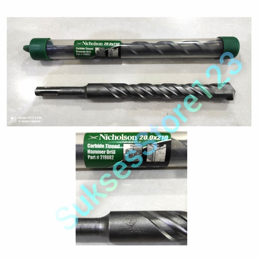 Mata Bor Beton SDS 19 x 350 mm Hammer Drill Nicholson Made In USA