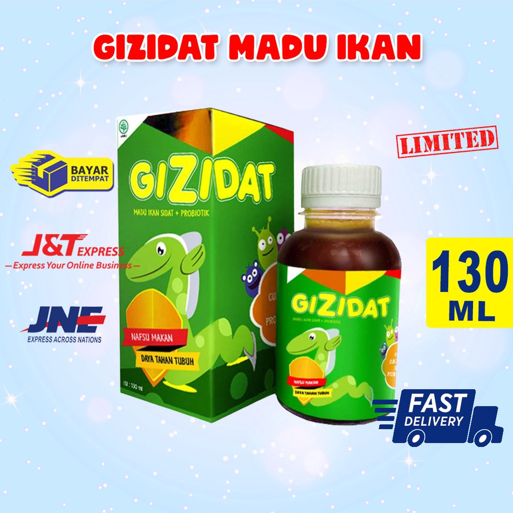 Gizidat Madu 130ml - Vitamin Anak