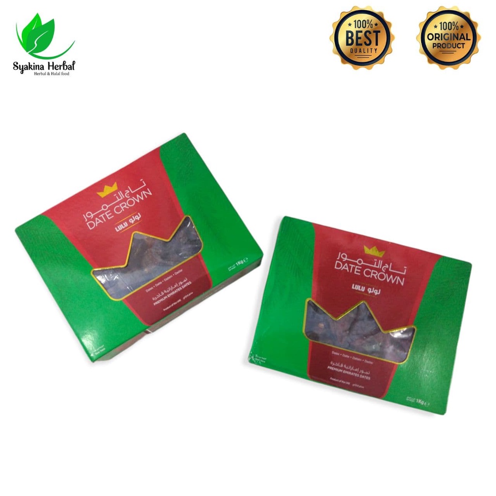 

Date Crown Lulu 1kg Premium Dates